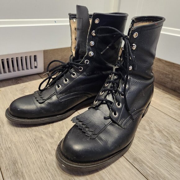 Biltrite Women's Leather Roper Boots - Picture 1 of 9